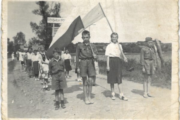 Pochód pierwszomajowy , rok 1949